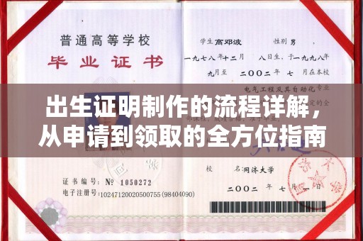 寒亭出生证明制作的流程详解，从申请到领取的全方位指南